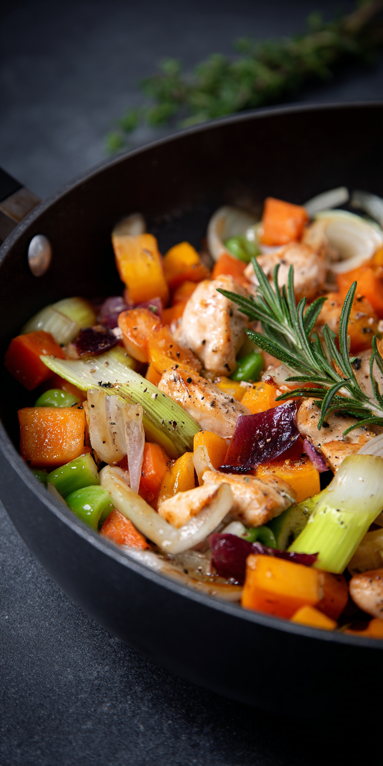 Leichter Reistopf mit Gemüse & Hühnchen | Schonkost 2026