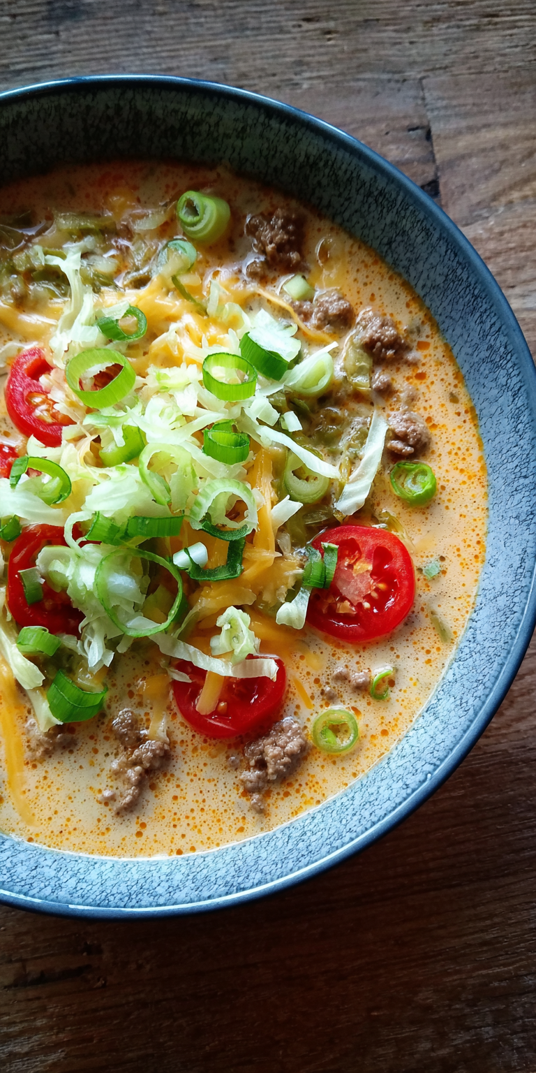 Low Carb Big Mac Suppe (Cheeseburger Suppe) | Abnehmen 2026