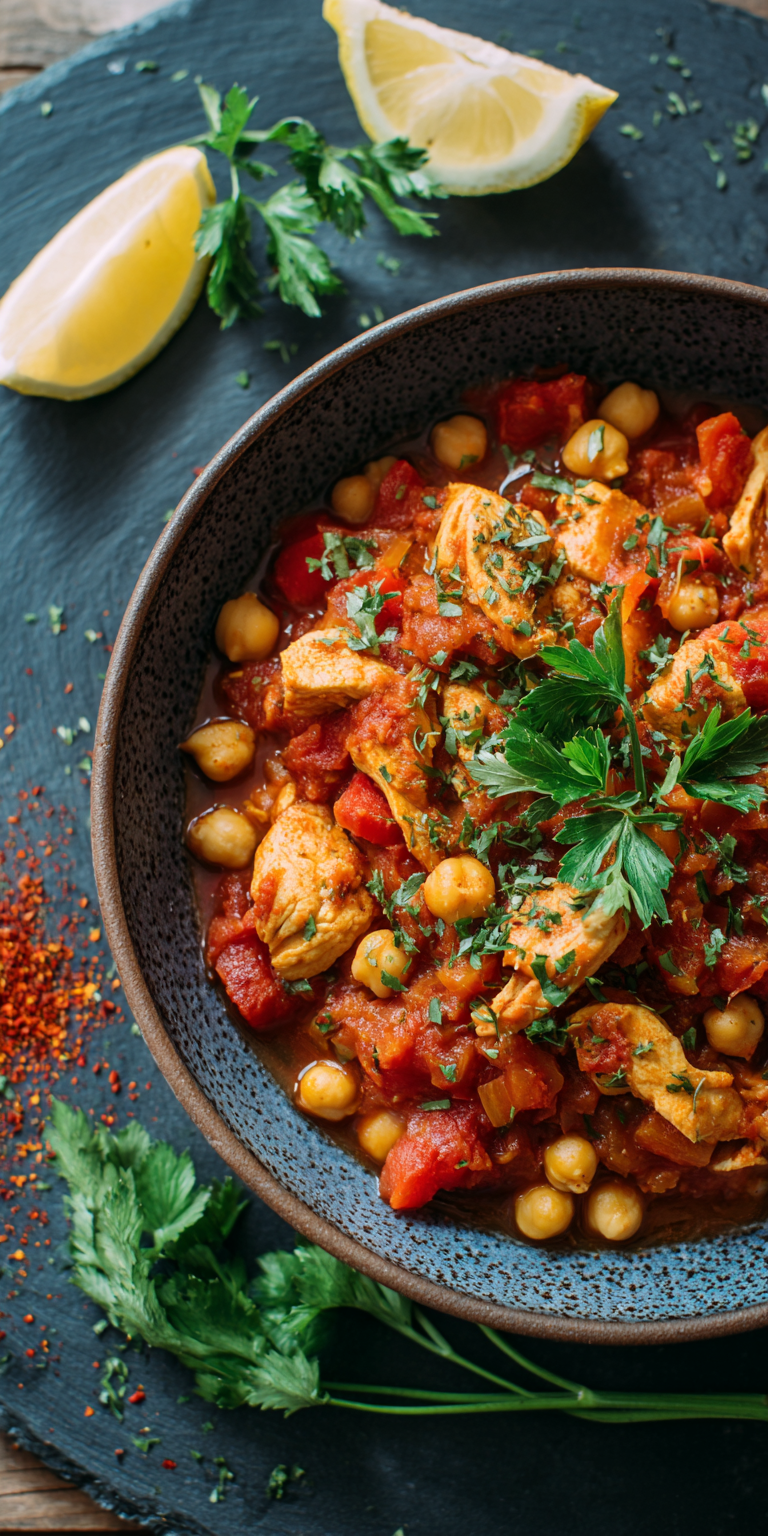 Marokkanischer Kichererbsen-Eintopf | High Protein 2026