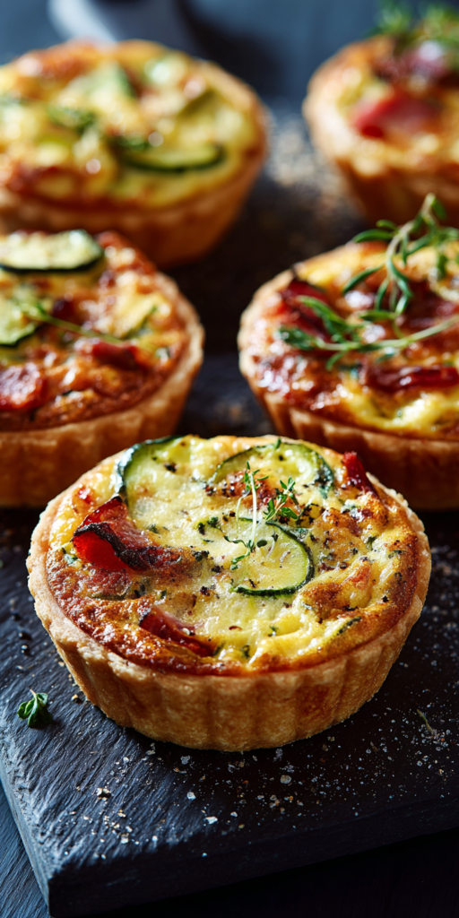 Mini Frühstücks-Quiches mit Gemüse | Brunch Ideen 2026
