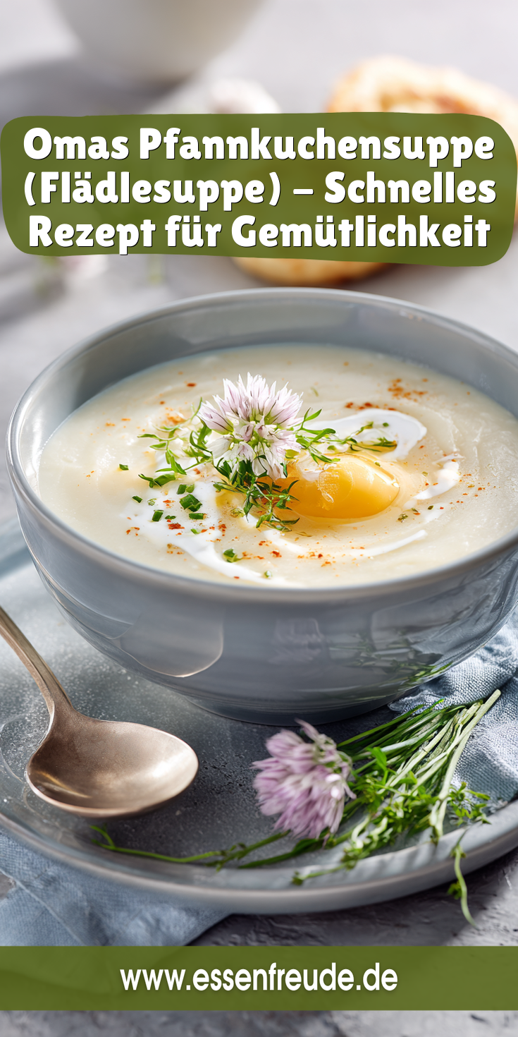 Omas Pfannkuchensuppe (Flädlesuppe) | Schnelle Suppen 2026