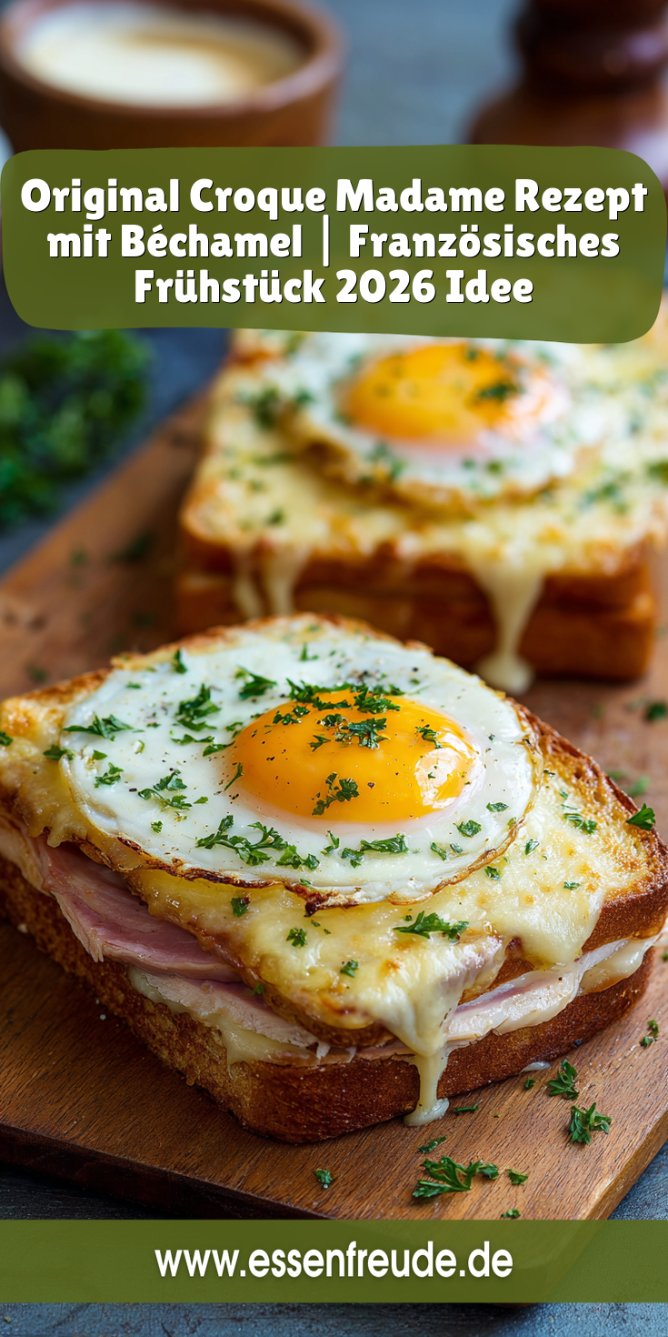 Original Croque Madame mit Béchamel | Französisches Frühstück 2026