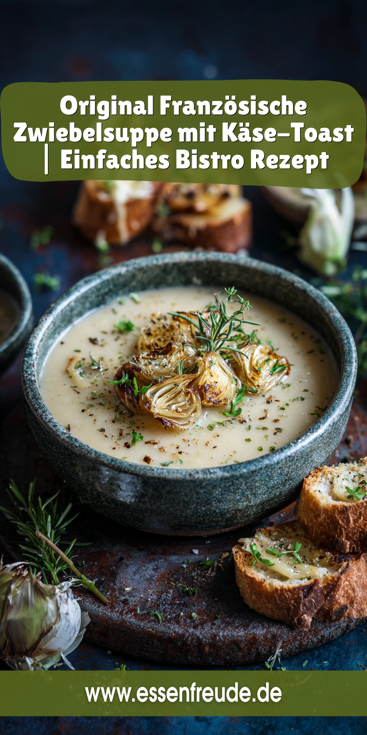 Original Französische Zwiebelsuppe mit Käse-Toast | Bistro Küche 2026