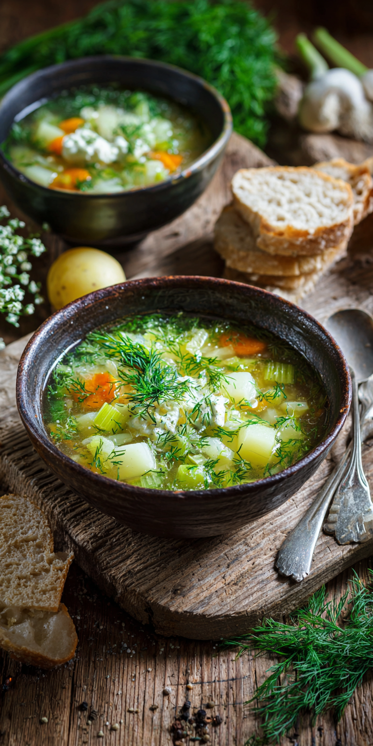 Polnische Dill-Suppe (Zupa Koperkowa) | Internationale Rezepte 2026