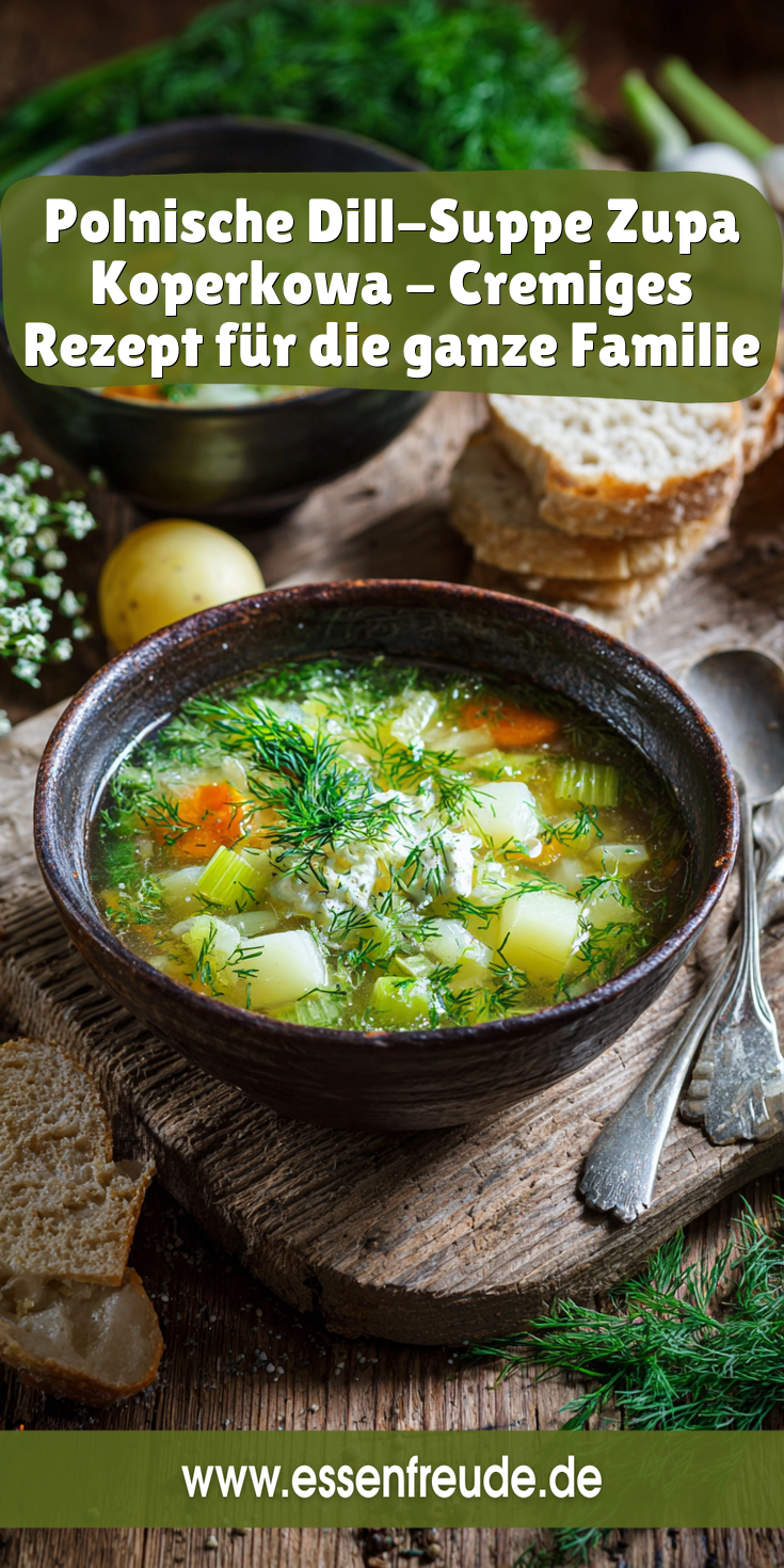 Polnische Dill-Suppe (Zupa Koperkowa) | Internationale Rezepte 2026