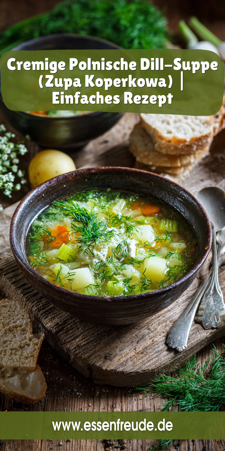 Polnische Dill-Suppe (Zupa Koperkowa) | Internationale Rezepte 2026