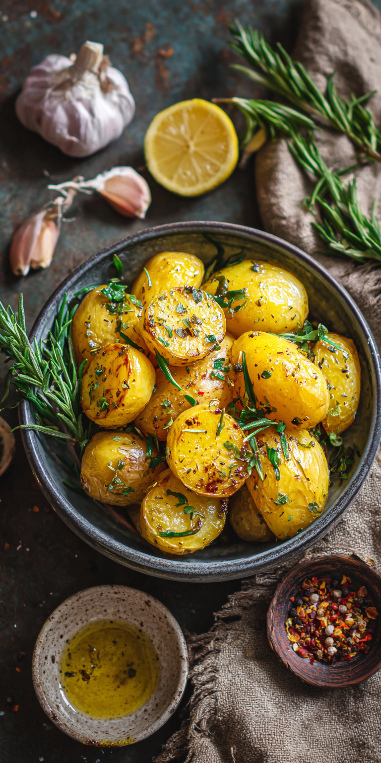 Röstkartoffeln mit Zitrone & Oregano | Griechische Art 2026