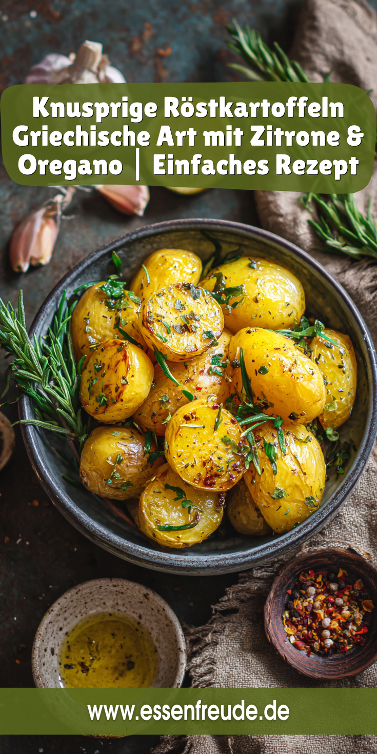 Röstkartoffeln mit Zitrone & Oregano | Griechische Art 2026