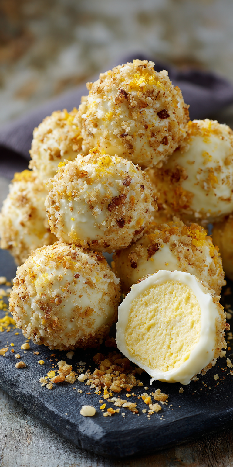 Schnelle Käsekuchen-Kugeln (Pralinen) | Fingerfood 2026