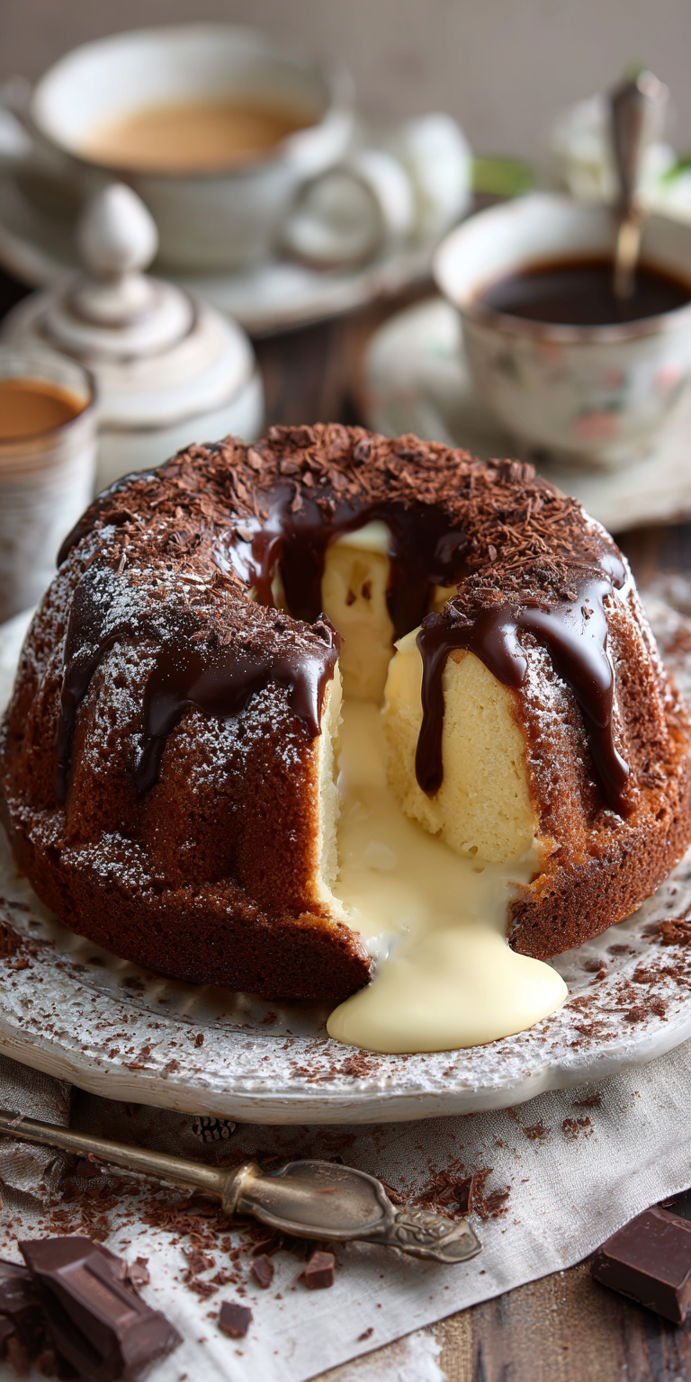 Schoko-Gugelhupf mit flüssigem Cheesecake-Kern | 2026