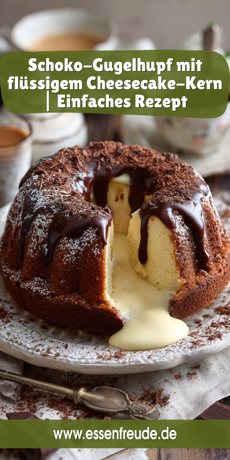 Schoko-Gugelhupf mit flüssigem Cheesecake-Kern | 2026