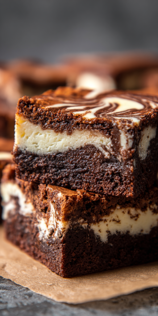 Schokoladige Frischkäse-Brownies (Cheesecake Swirl) | 2026