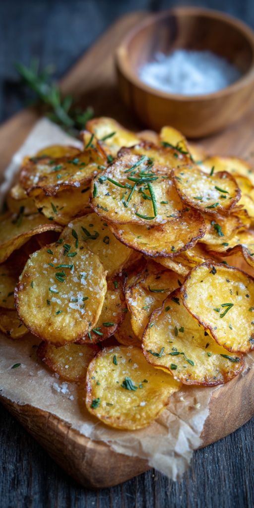 Selbstgemachte Kartoffelchips (Fettarm) | Gesunde Snacks 2026
