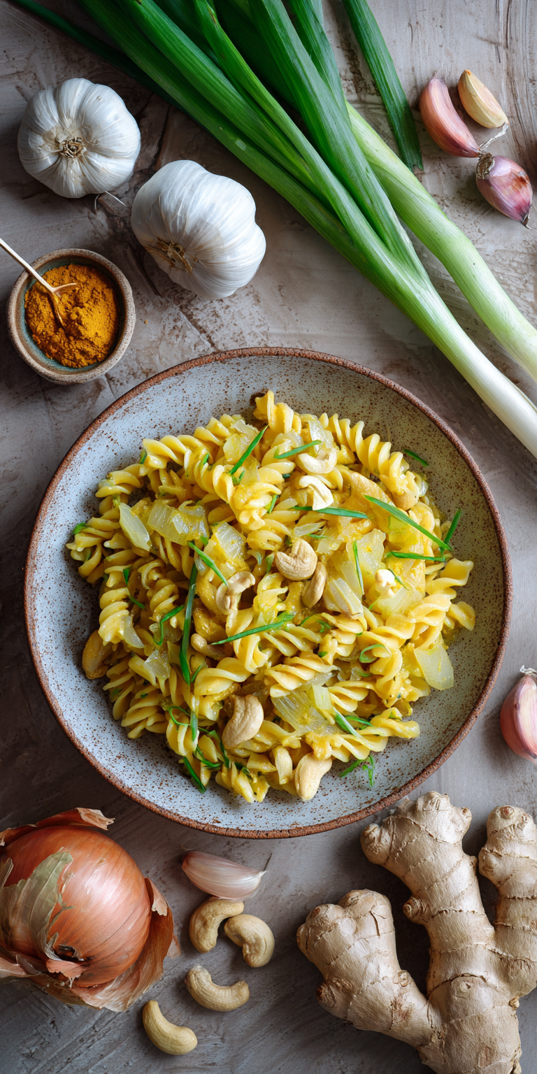 Vegan Caramelized Onion Pasta (Karamellisierte Zwiebeln) | Soulfood 2026