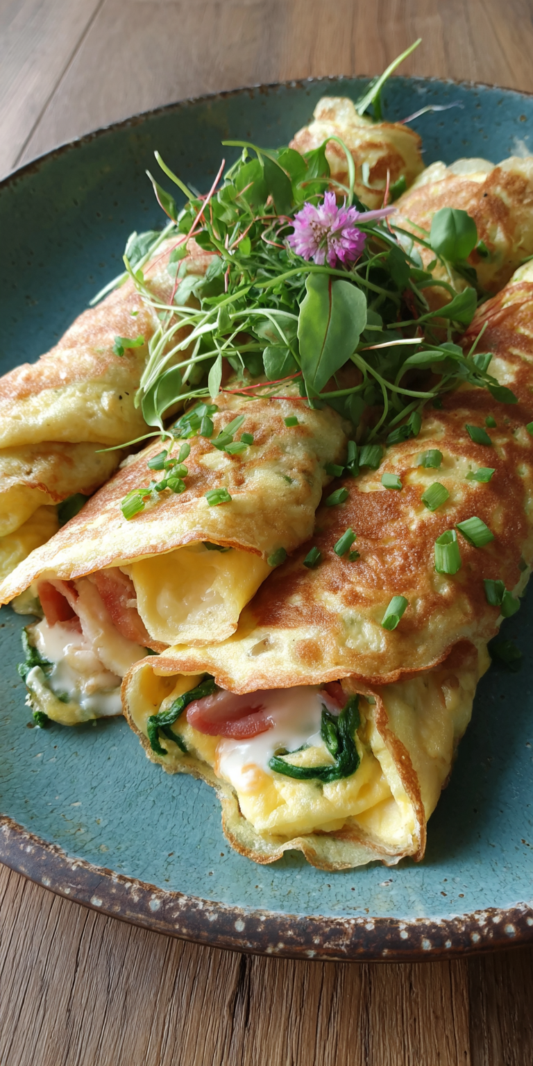 Virales Wrap Omelette mit 4 Eiern | High Protein 2026