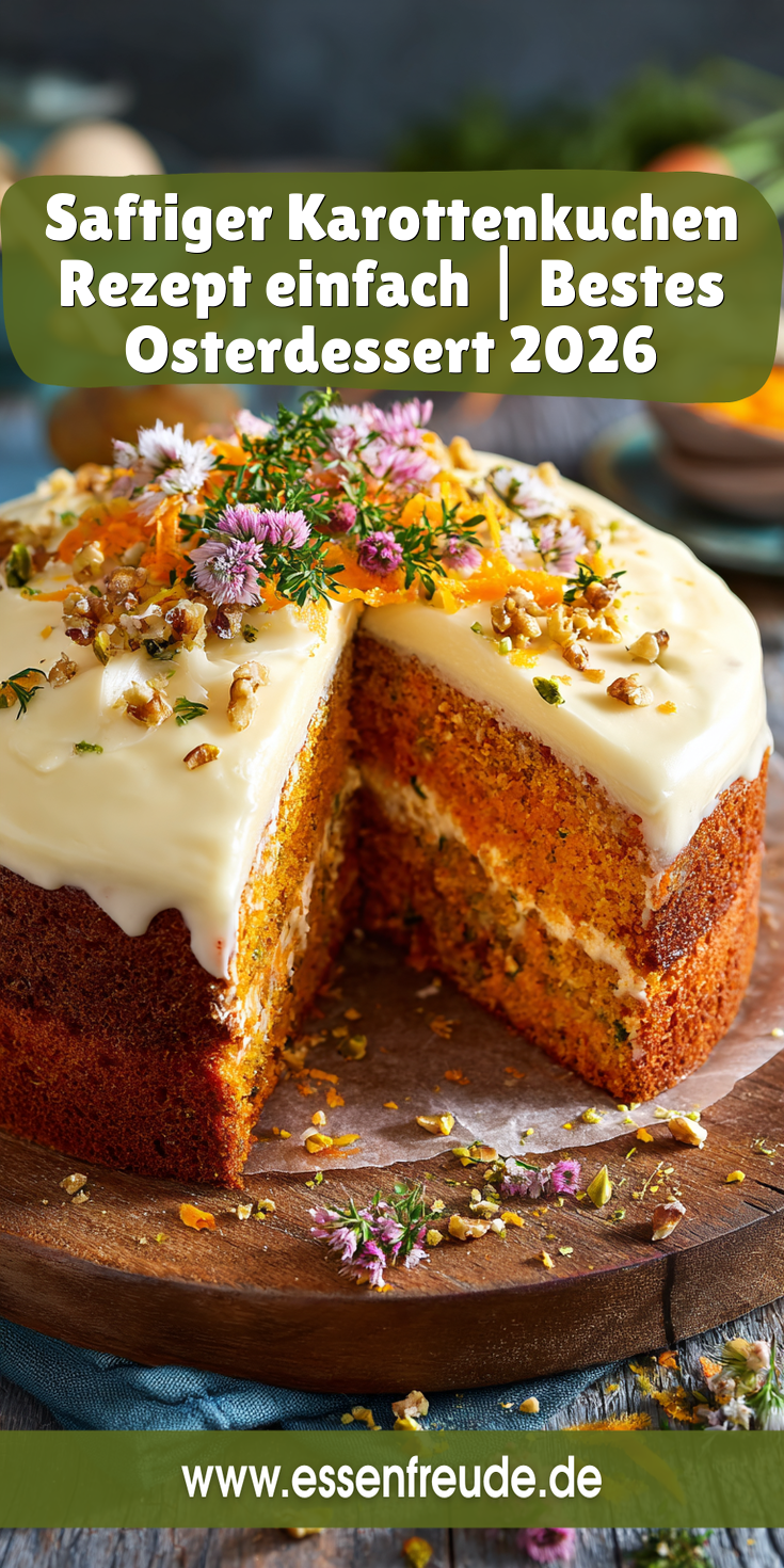 Weltbester Karottenkuchen: Saftig & Einfach | Ostern 2026