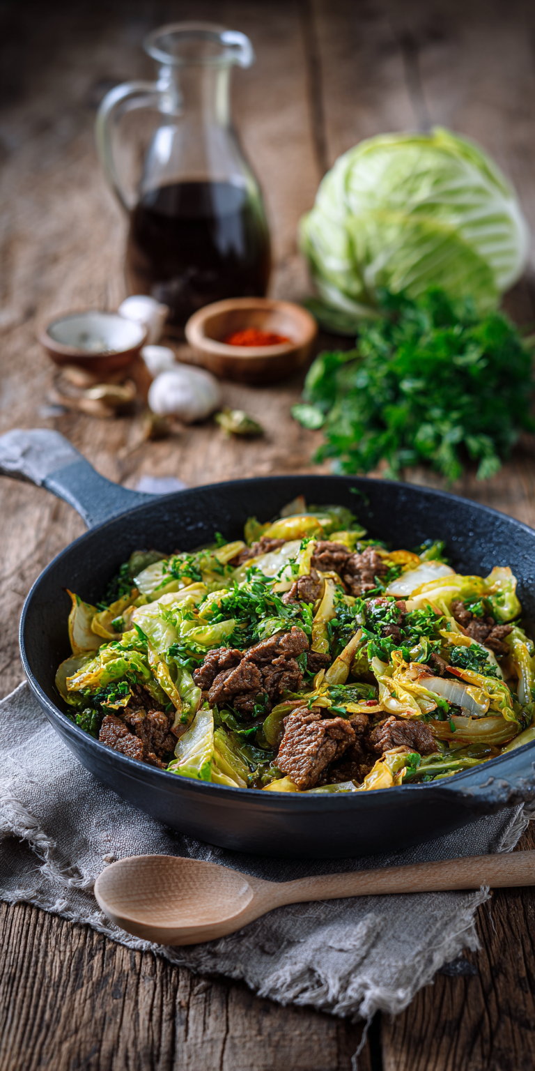 Würzige Spitzkohl-Hack-Pfanne: Low Carb & Lecker | Gesunde Winter Rezepte 2026