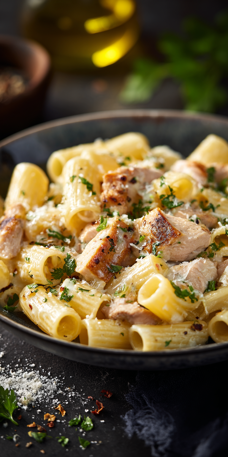 Zarte Steakspitzen in Knoblauchbutter & Käse-Rigatoni | Foodporn Rezepte 2026